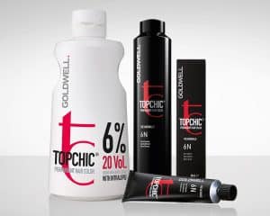 Goldwell Topchic colour system, one of the line of products the The Mane House in Biddenden, uses in their Hair Salon.