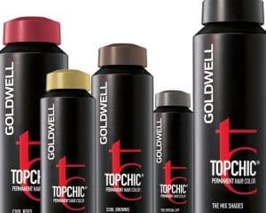 Goldwell Topchic colour system, one of the line of products the The Mane House in Biddenden, uses in their Hair Salon.