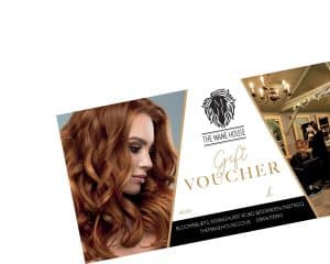 Gift vouchers can be purchased for any amount at The Mane House, a boutique salon at Bloomsburys in Biddenden, near Tenterden in Kent.